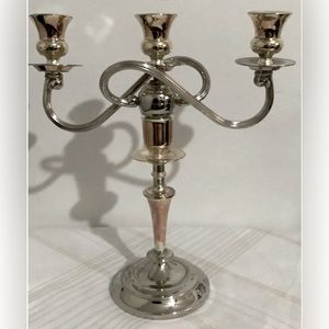 Vintage Candle Swing Arm Candelabra for 3 Candles Made in Japan Glam Statement